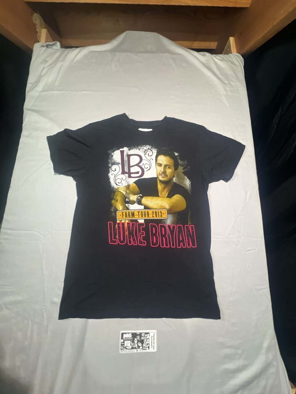 Luke Bryan Farm Tour 2013 Concert T-Shirt Size Small
